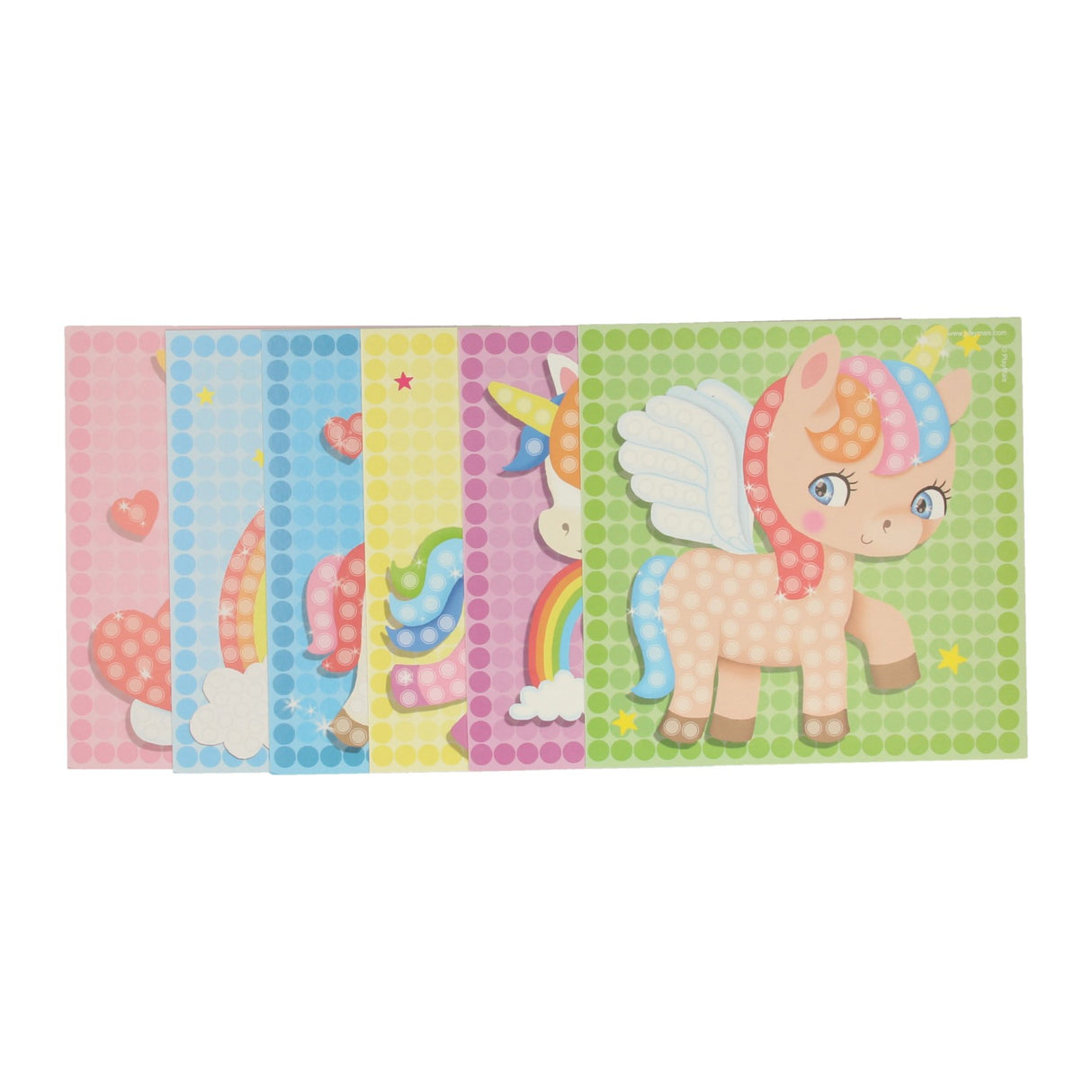 Playmais Mosaic -Karten dekorieren Mädchen Set, 24st.