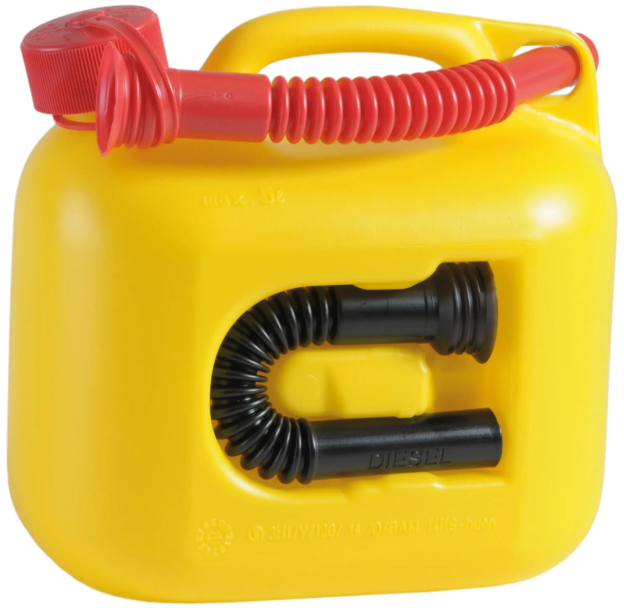 Hünersdorff Kanister Premium (un) Benzinkanister 5l gelb Kunststoff, un