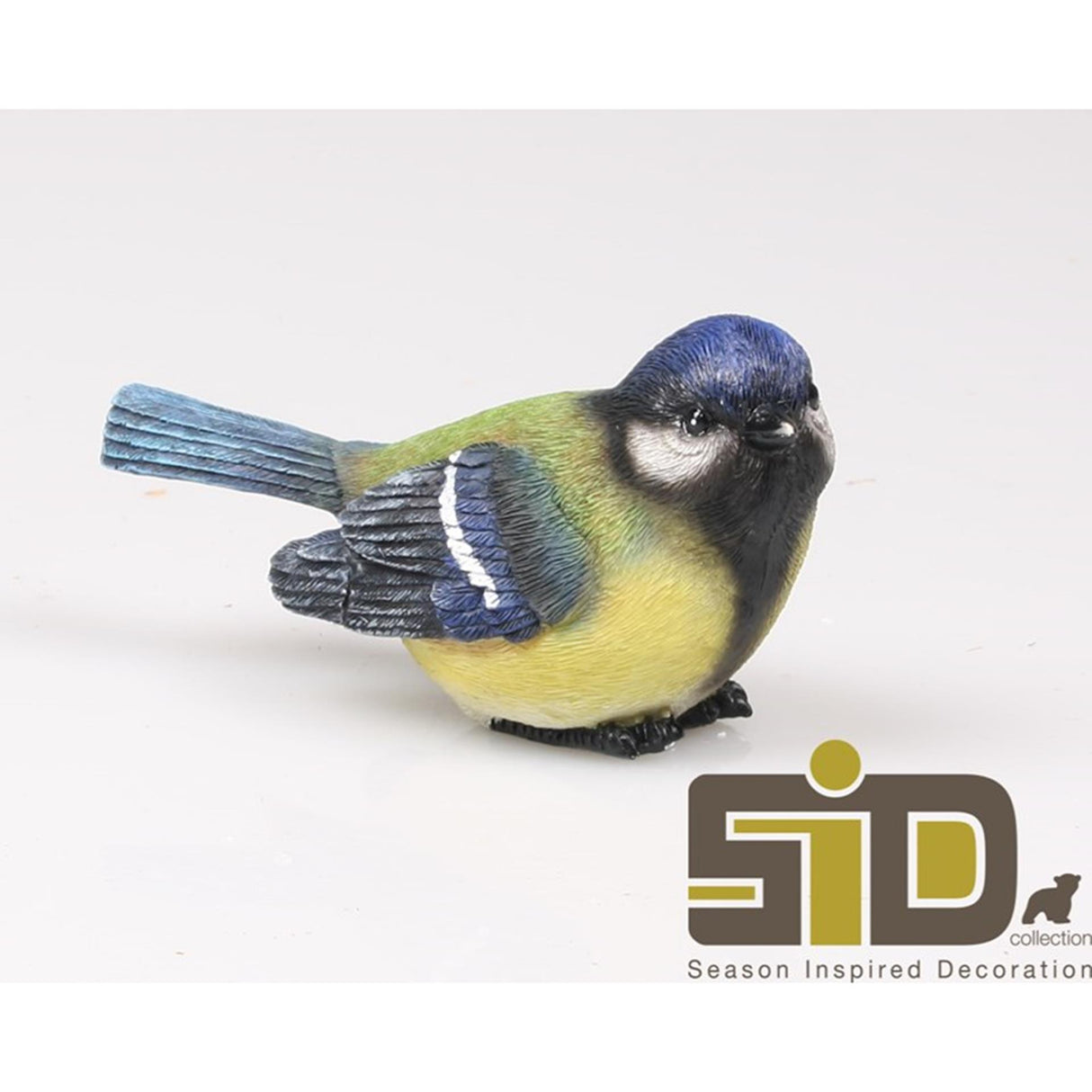 Season inspired decoration tuinbeeld vogel koolmeesje s