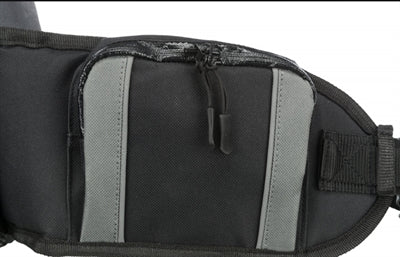 Trixie Hip Bag Verstellbares schwarzes Grau