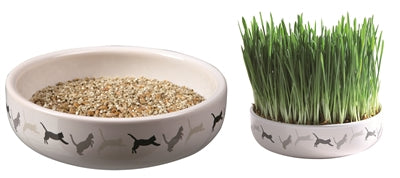 Trixie Katzengrassamen 50gr in Keramik