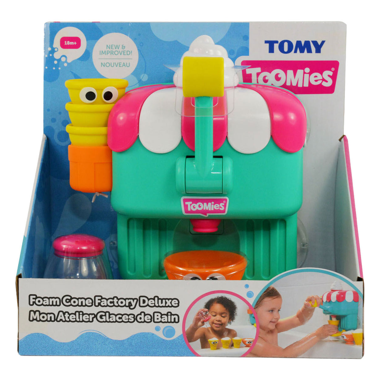 Foam cone factory deluxe badspeelgoed