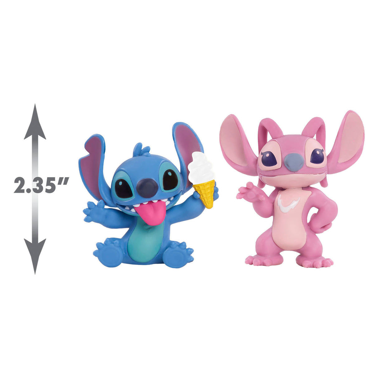 Spectron Stitch-Figuren im 2er-Pack, Engel und Stitch-Eiscreme