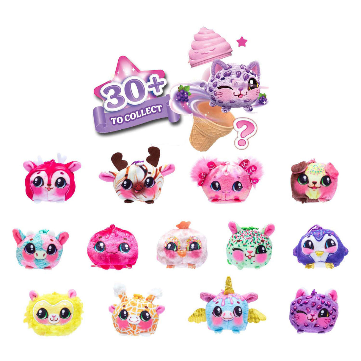 Cookeez Makery Yum Yumz Surprise Kuscheltier, 1er-Pack