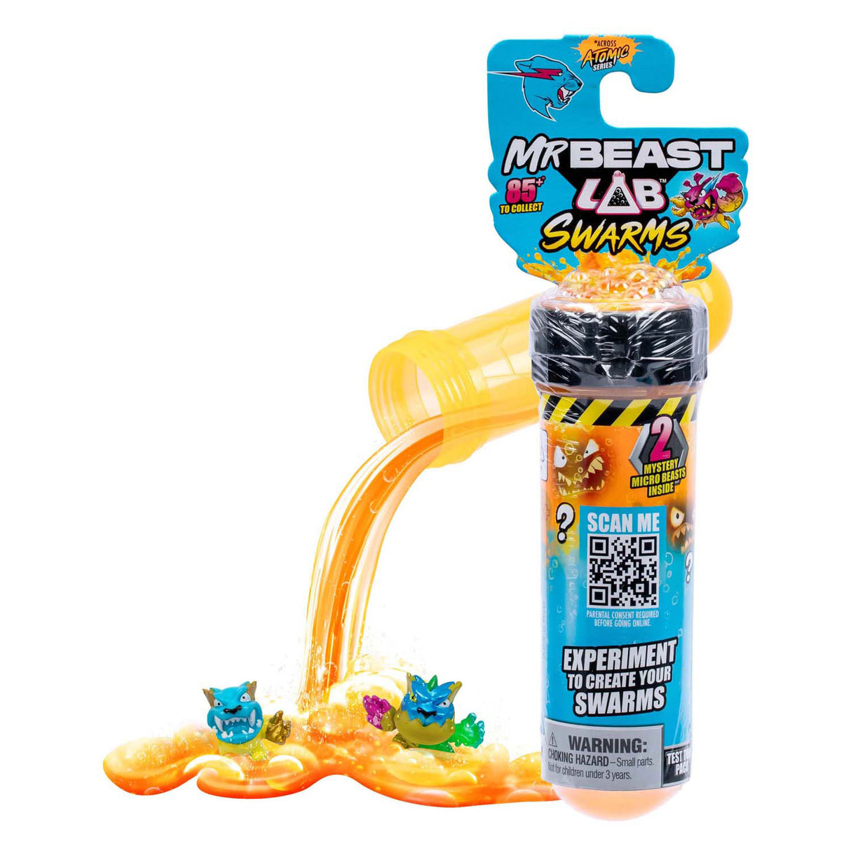 Spectron Mrbeast Lab Swarms Serie 2 Atomic Series Actionfigur, 2er-Pack