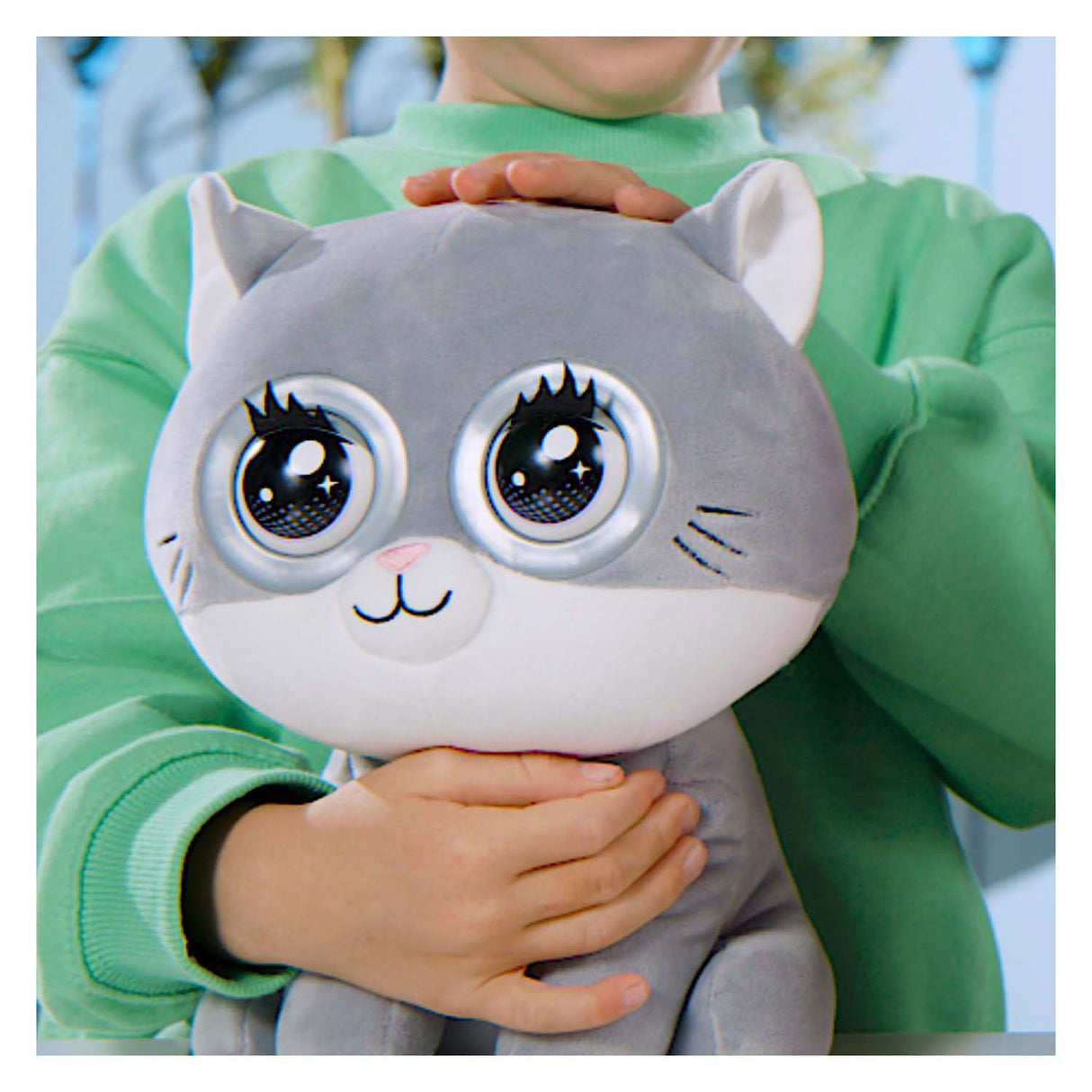 Silverlit Winksies Blueberry Kitten – interaktives Kuscheltier in einem Eisbecher