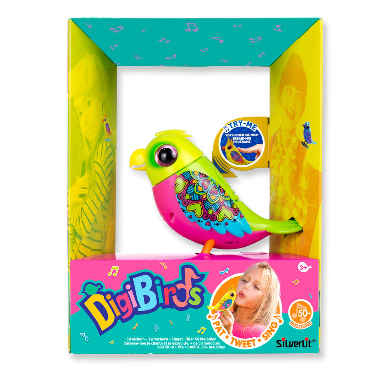 Silverlit Digibirds Love Bird Vogel interaktiv