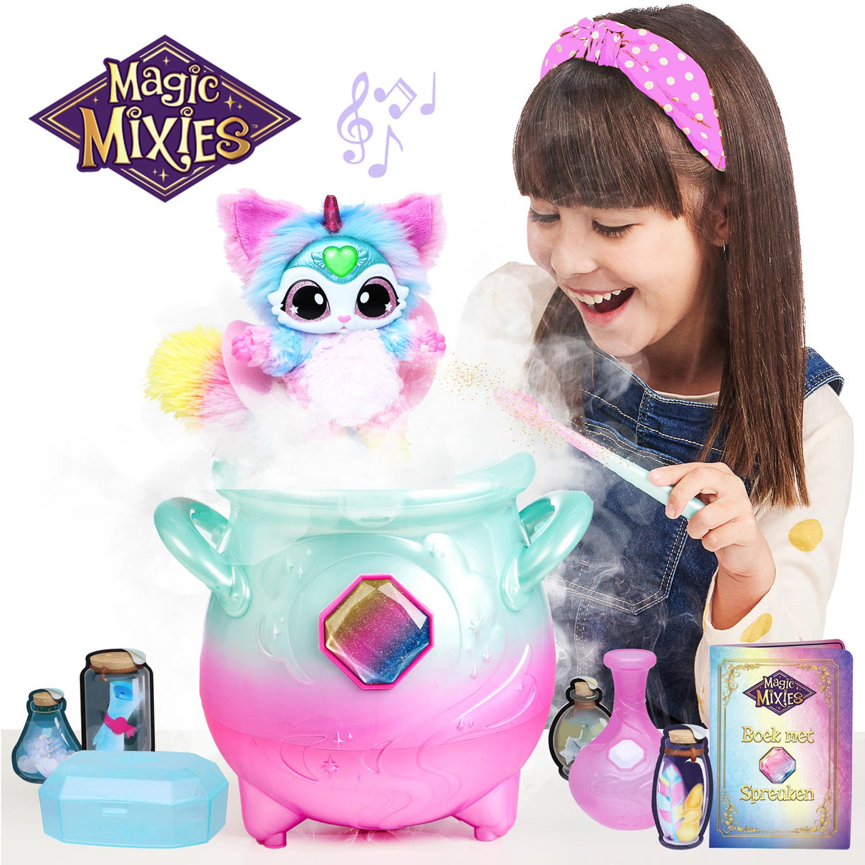Spectron Magic Mixies Magischer Kessel mit echtem Nebel - Regenbogen