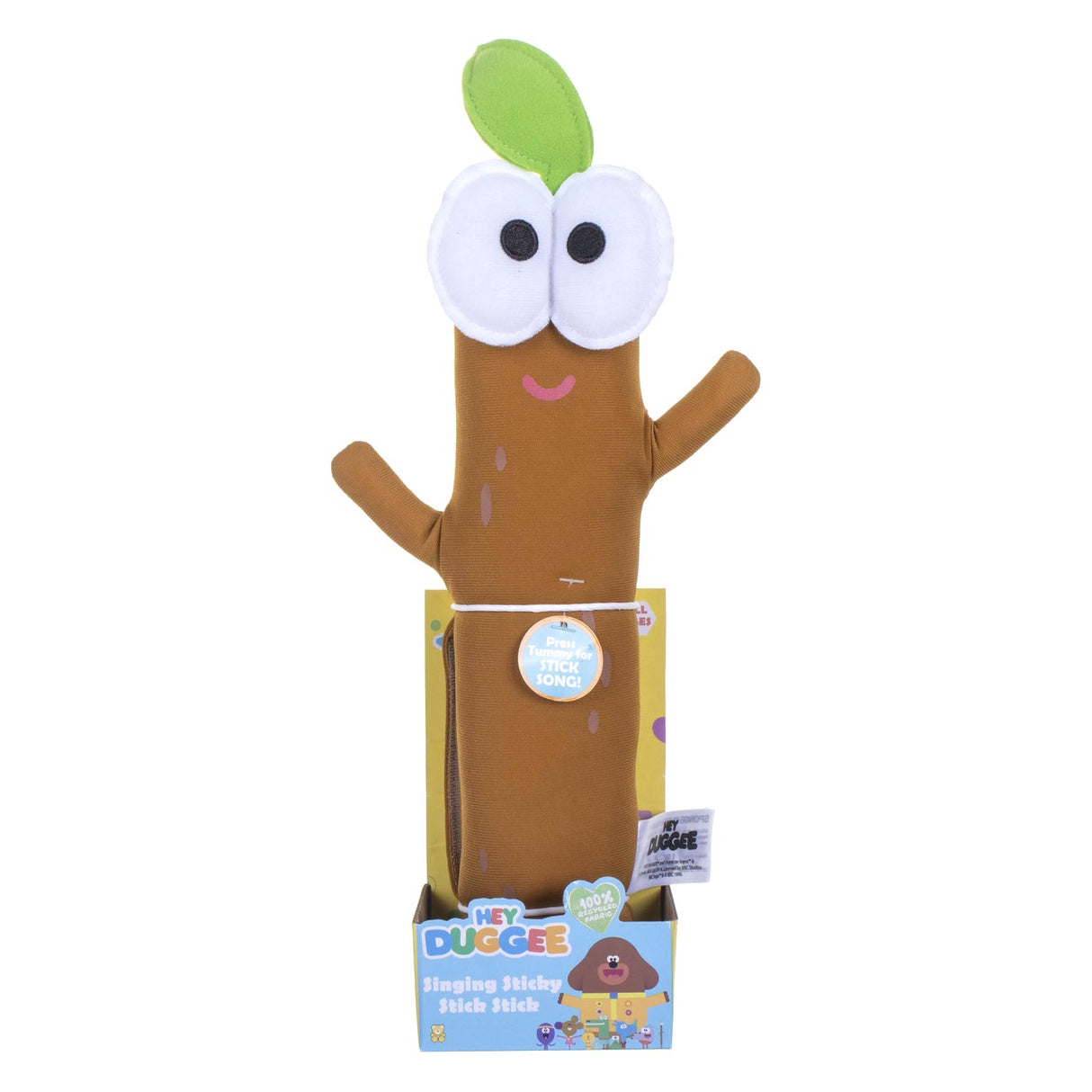 Spectron Hey Duggee singt klebry stick pluche
