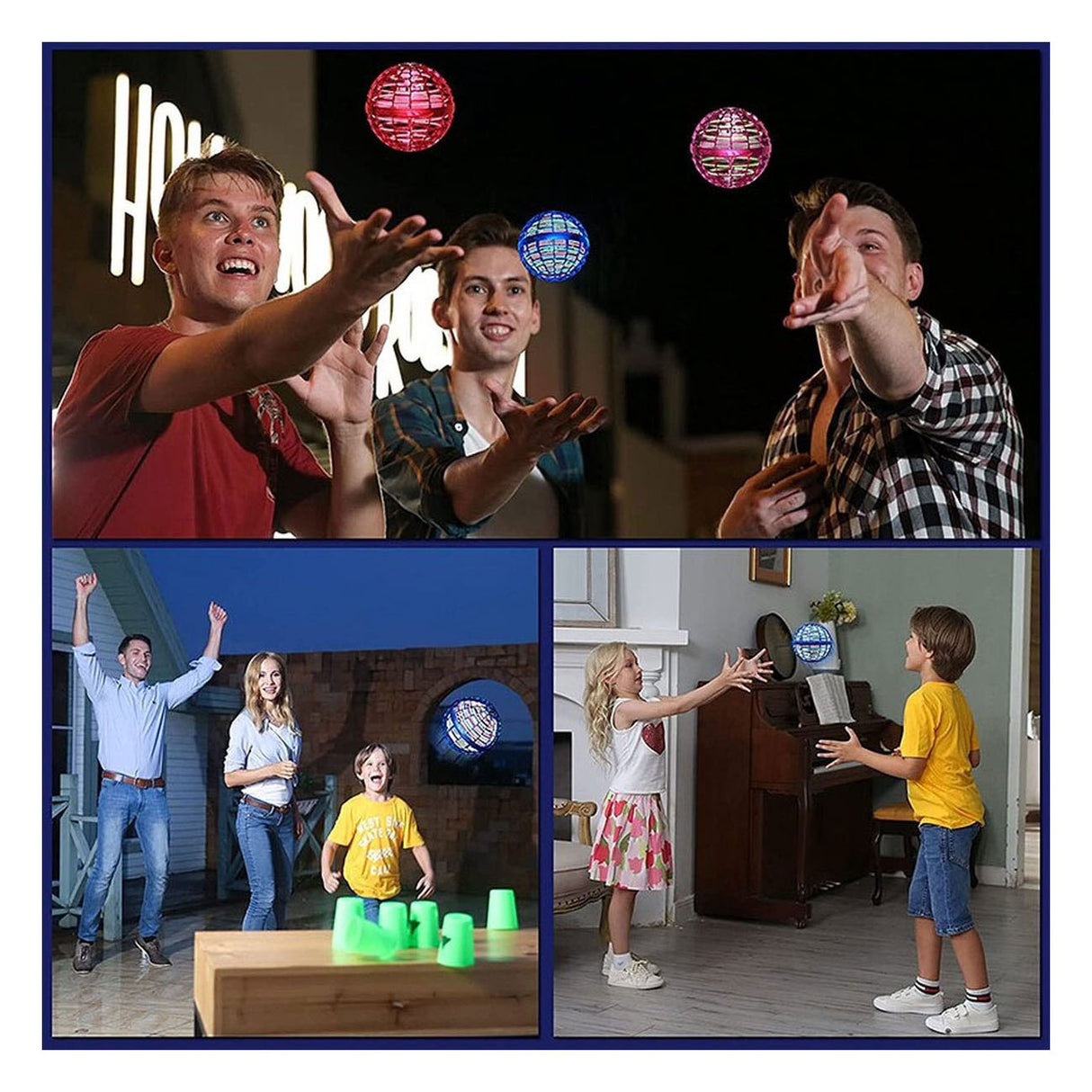 Spectron magische vliegende bal met verlichting