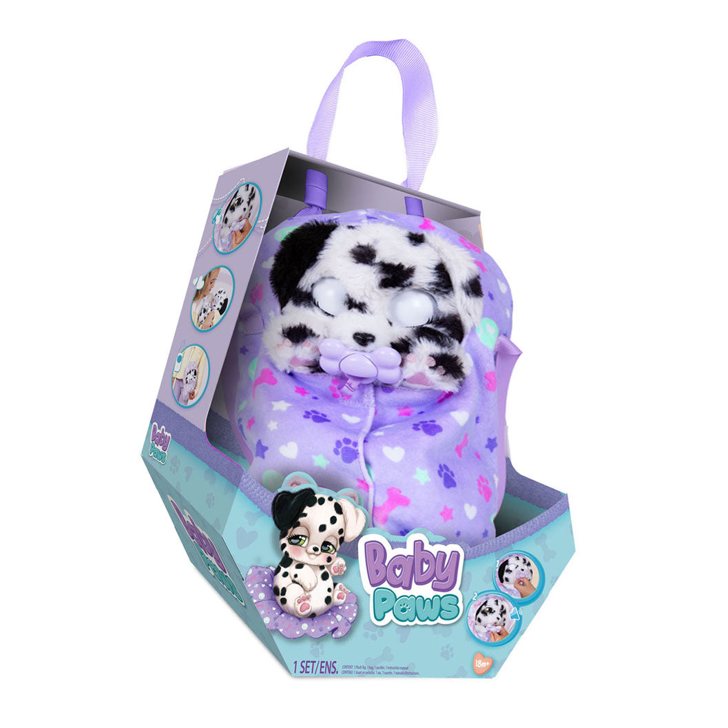 IMC Toys Baby Paws Dalmatiner – interaktives Plüsch-Kuscheltier