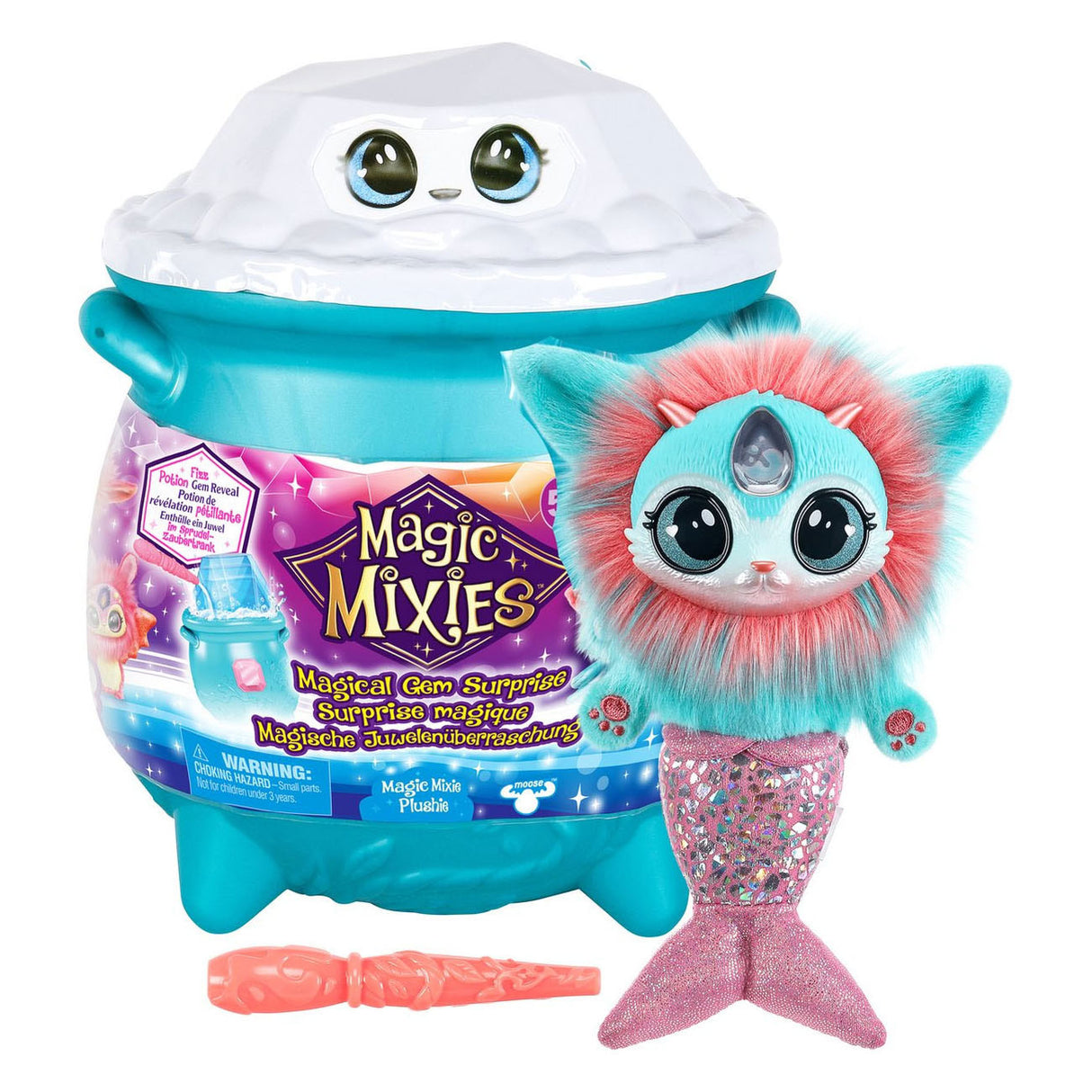Elch Toys Magic Mixies Magical Juwel überraschende magische Kessel Wasser - Machen Sie Ihren Mixie Plushie