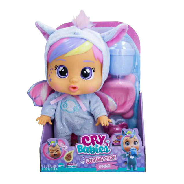 Spectron Cry Babies Babypuppe liebevolle Pflege Fantasy Jenna