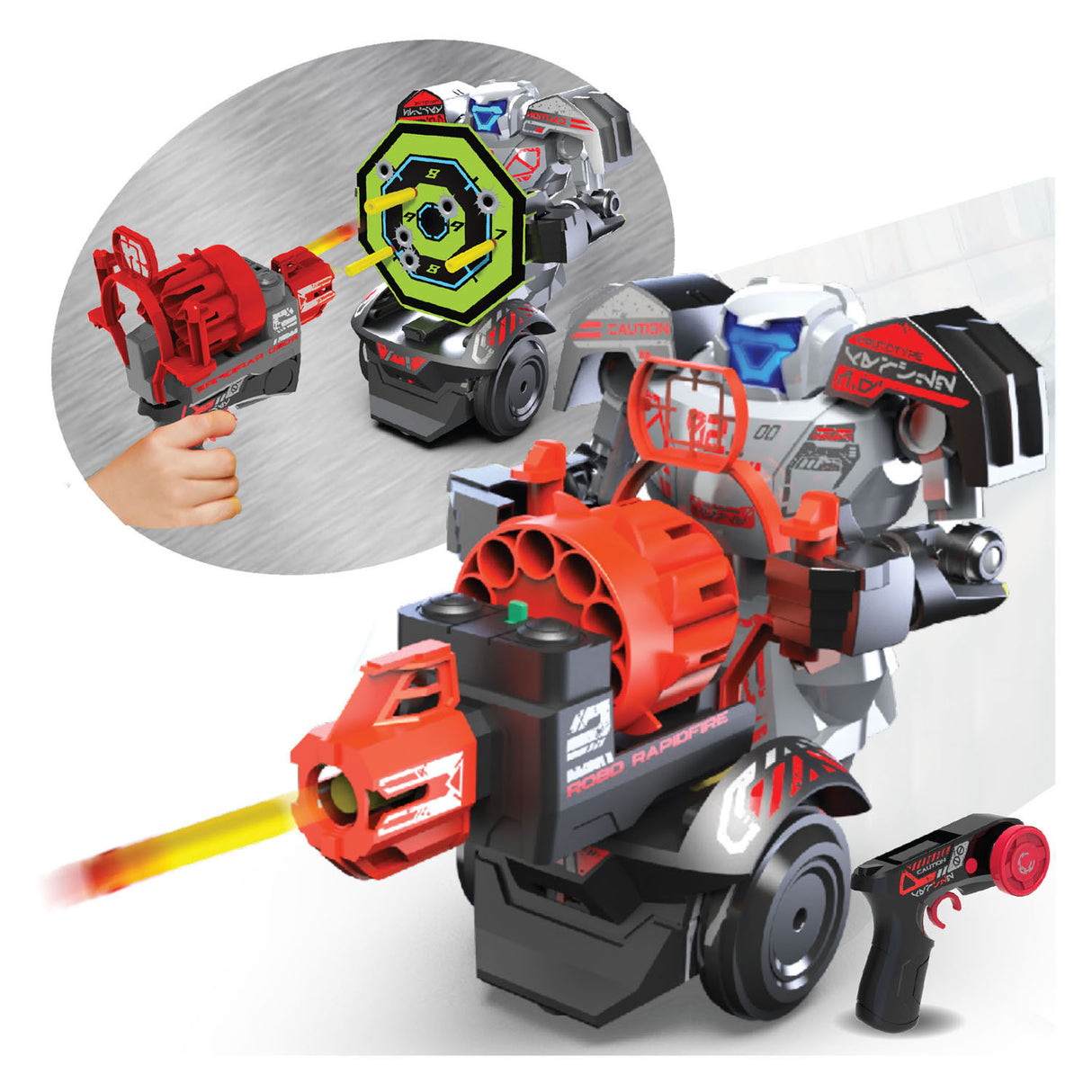 Silverlit Robo-Schnellfeuer-Schießroboter