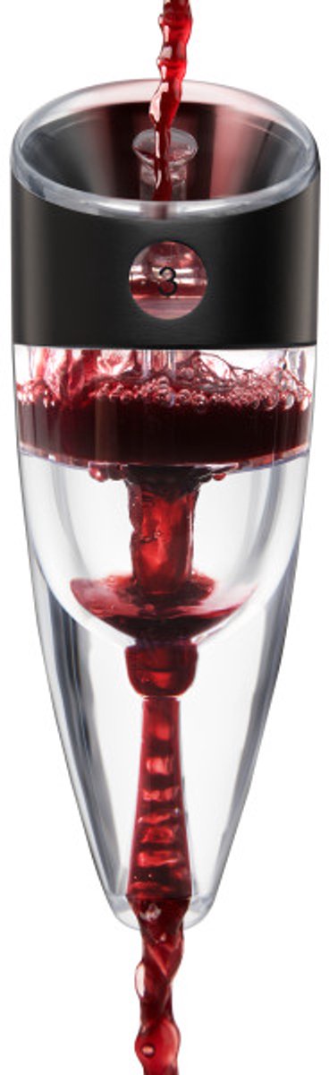 Innovine™ verstellbarer Weinbelüfter aus Graphit – verstellbarer Weinbelüfter