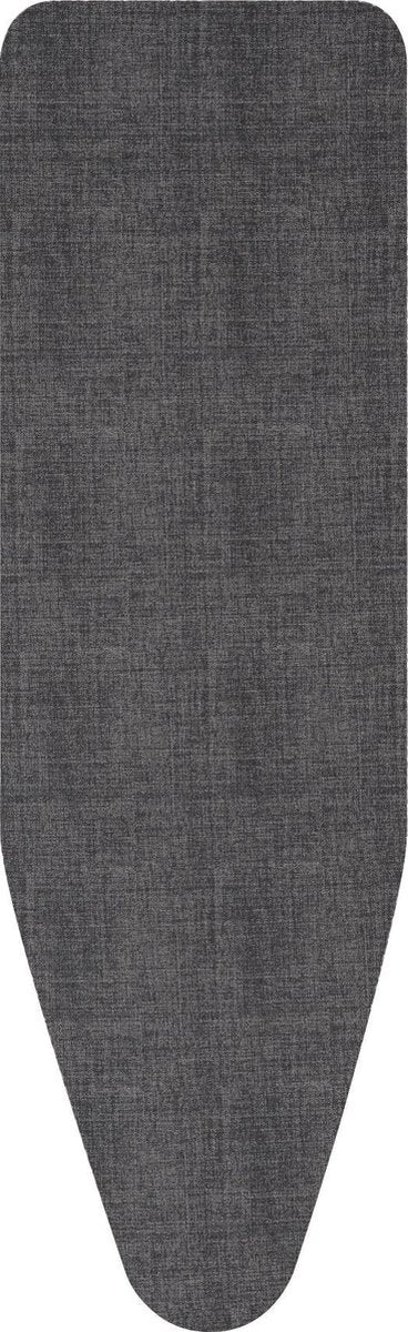 Brabantia Bügelbrettbezug C – 124 x 45 cm – Komplettset – Denim Black