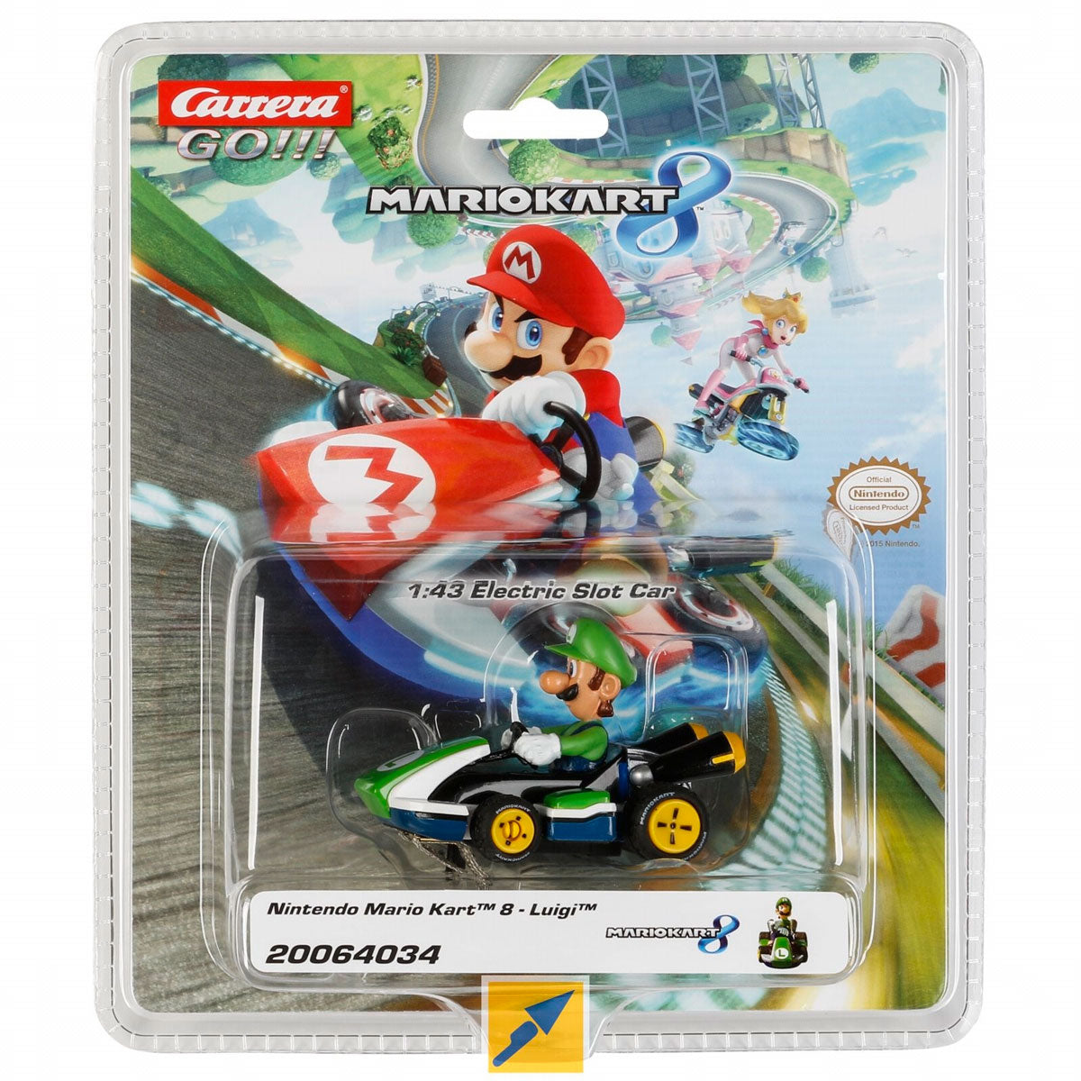 Carrera Go !!! Rennwagen - Luigi