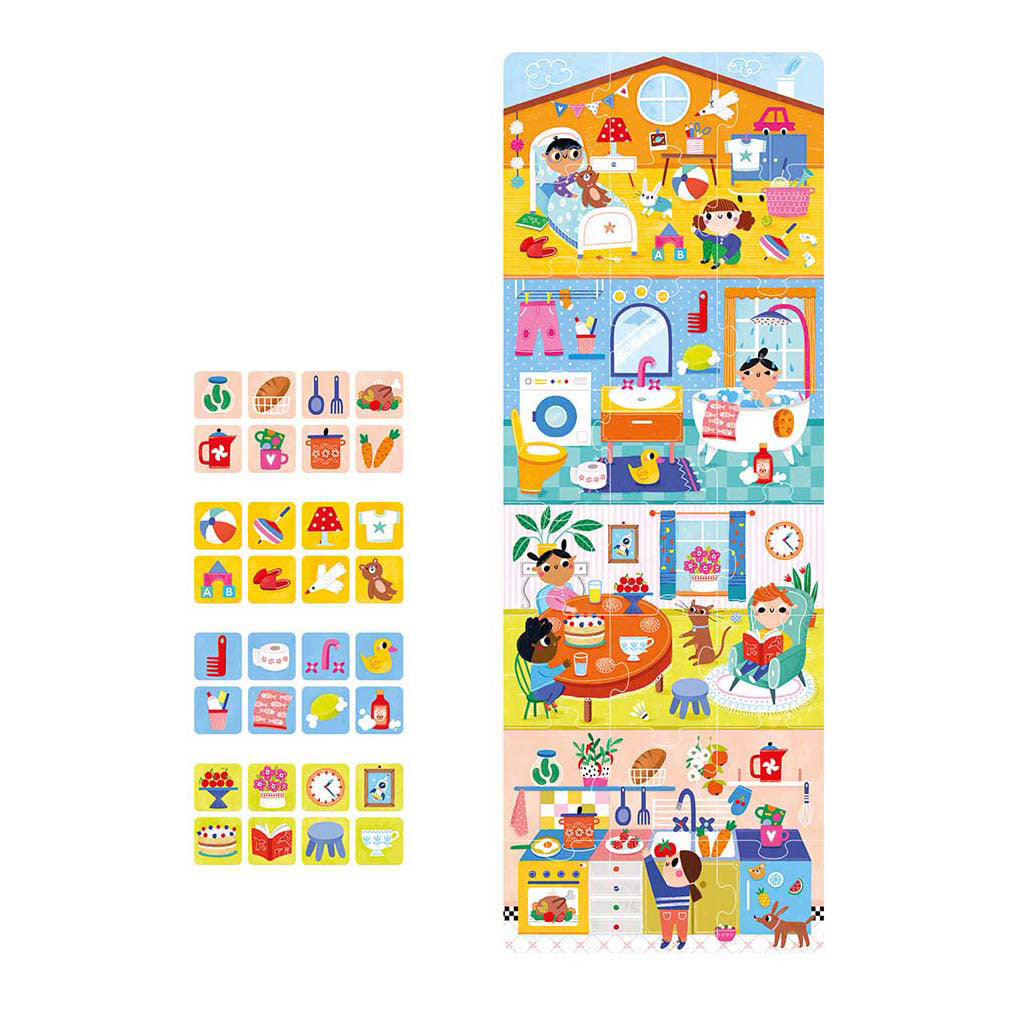 Bananenpanda - Puzzle für zu Hause - 24 Teile.