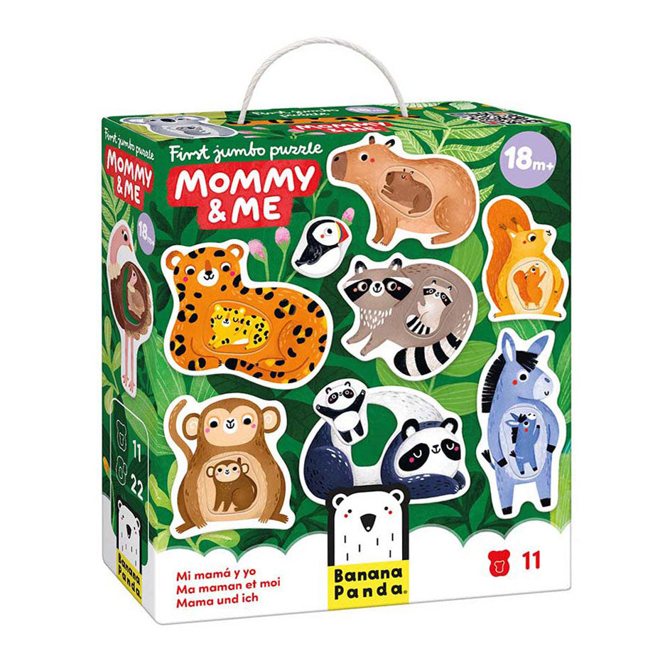 Bananenpanda – erstes Jumbo-Puzzle „Mama, ich“.
