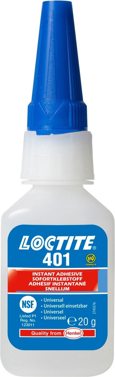 Loctite 401 Sekundenkleber 20 Gramm – transparent