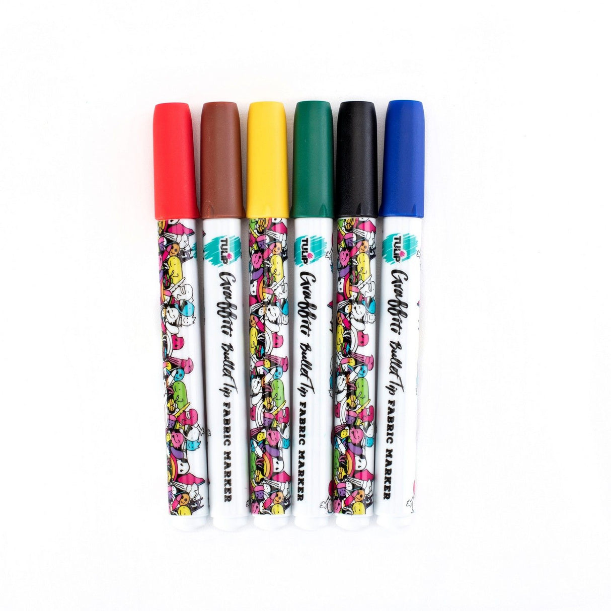 Tulpe • Textilmarker Graffiti Regenbogen 6 Stk.