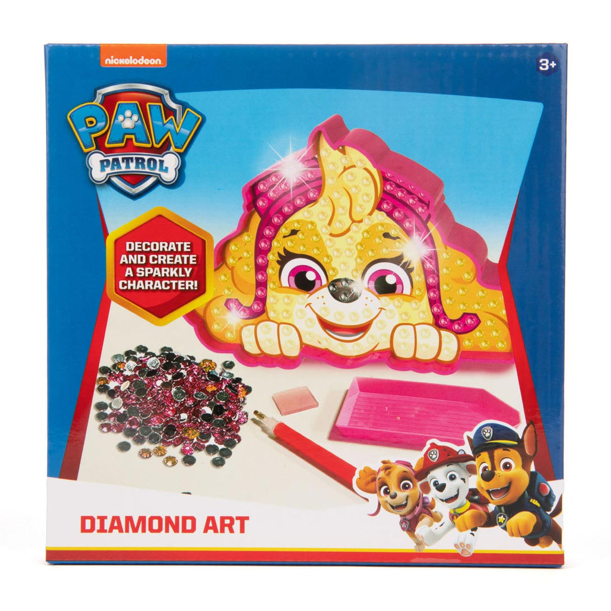 Sambro Diamantmalerei-Bastelset Paw Patrol Skye – kreatives Spielzeug.
