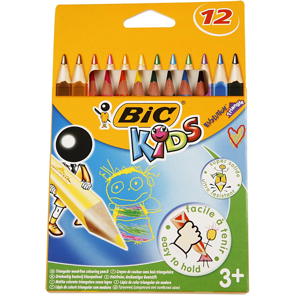 BIC Kids Ecolutions Evolution Dreieck, 12st.