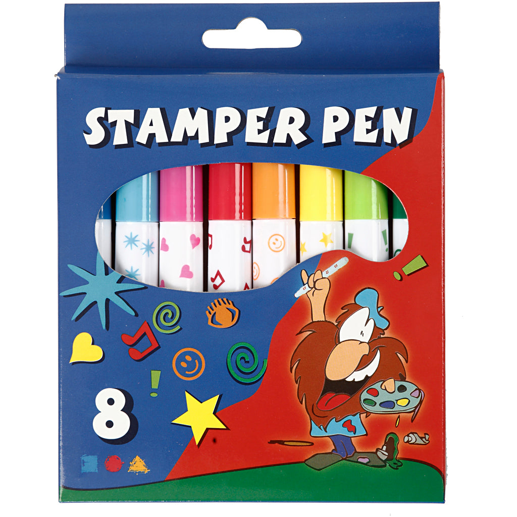 Https: www.cchobby.nl stamp markers-various-colors-8-piece-1-box