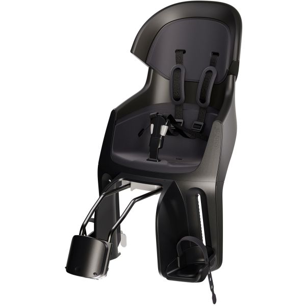 Bobike Kindersitz hinten Evolve Maxi - Rahmenmontage - Urban Black