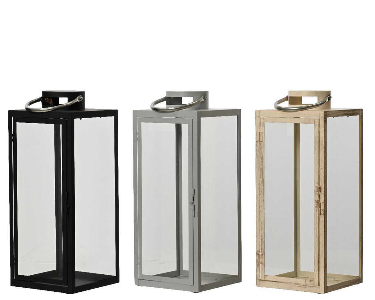 Decoris Laterne aus Metall