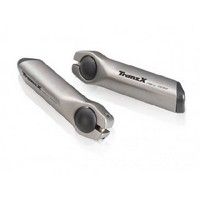 TranzX Tranzx jd-897 Lenkerenden Aluminium Silber 95 mm