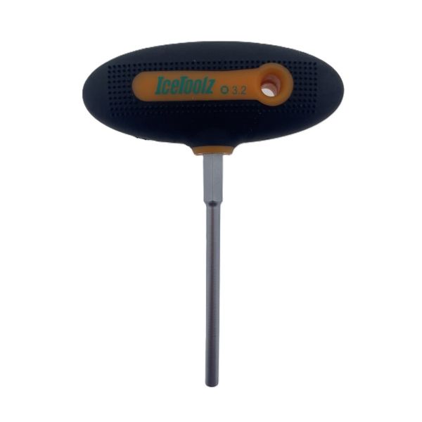 Icetoolz spaaknippelsleutel 12b8 - 3,2 mm met t-handvat