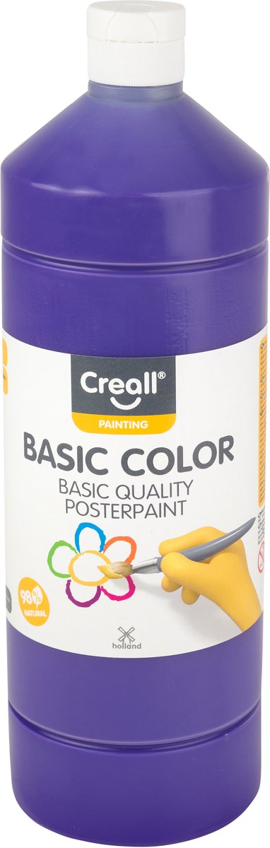 Creall School Paint Purple, 1 Liter