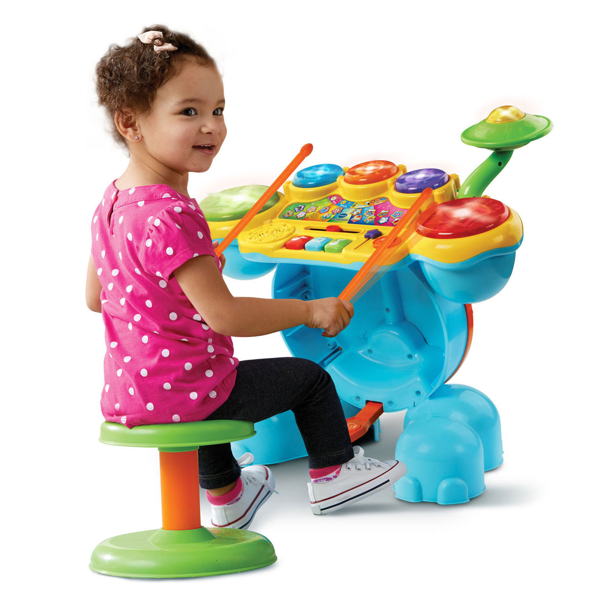 Vtech Leder -Drum Set Junior Blue