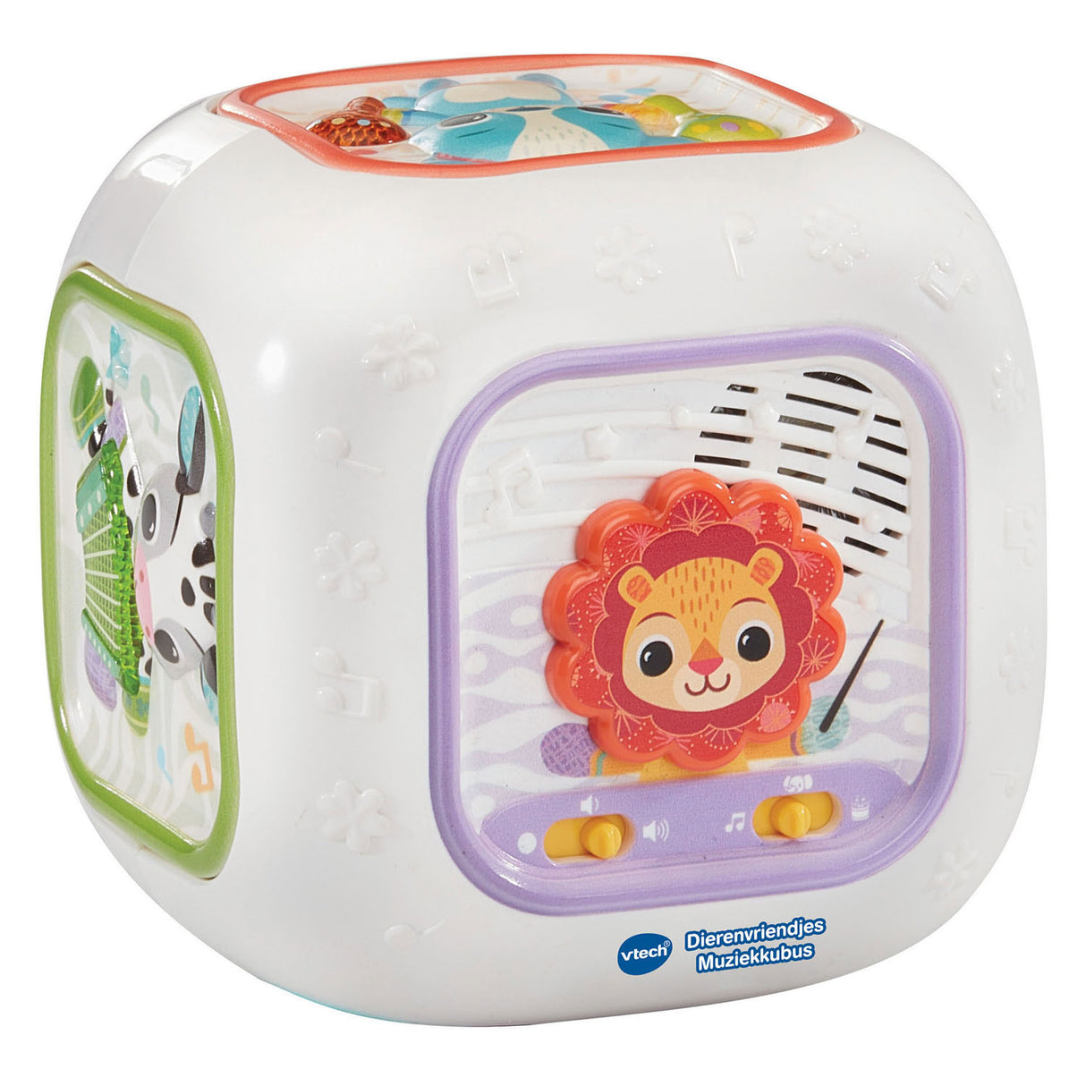 Vtech Animal Friends Musikwürfel – Lernspielzeug – über 80 Melodien, Lieder, Geräusche und Sätze – Spielzeug ab 3 Monaten