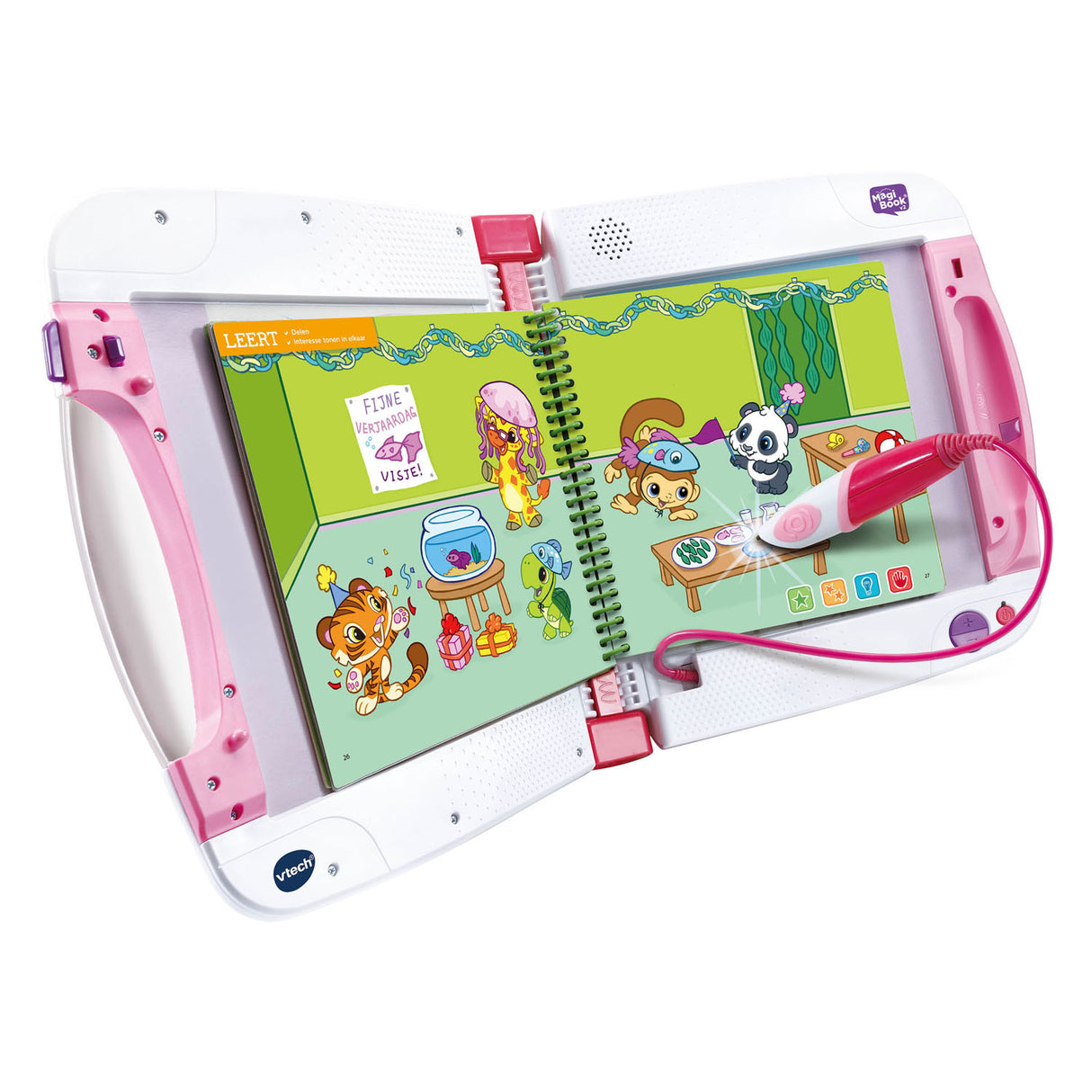 Vtech Magibook Starterset Pink mit Demobuch