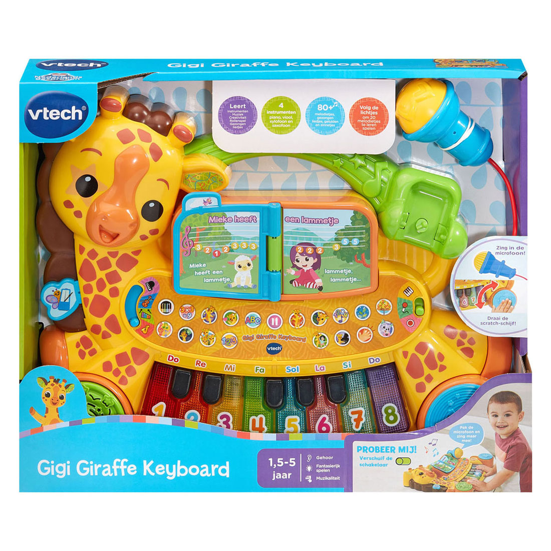 Vtech Baby Jimmy Giraffentastatur