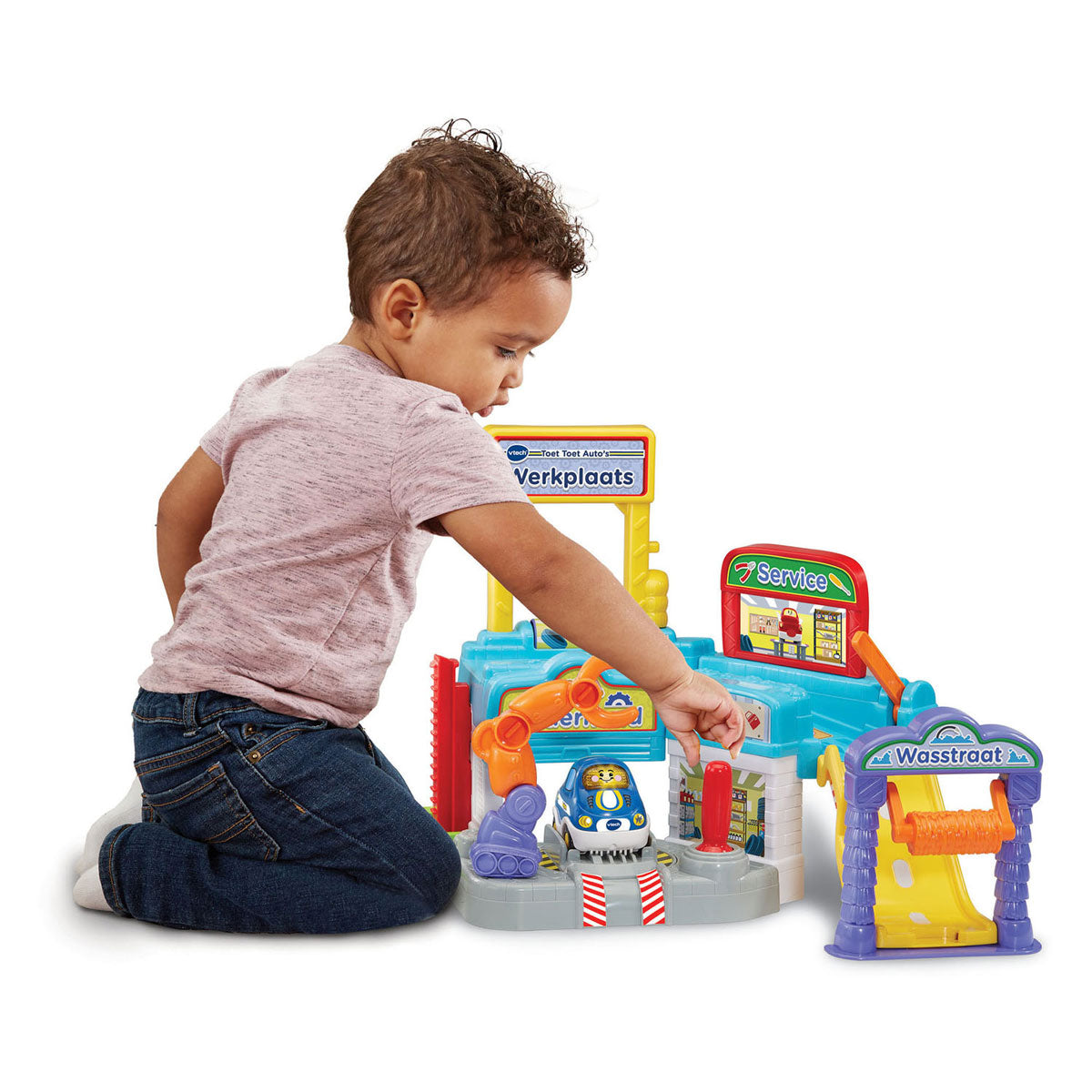 Vtech Toot Toot Cars – Werkstatt – interaktives Spielzeug – einschließlich Ayden-Auto – Spielzeug ab 1 Jahr