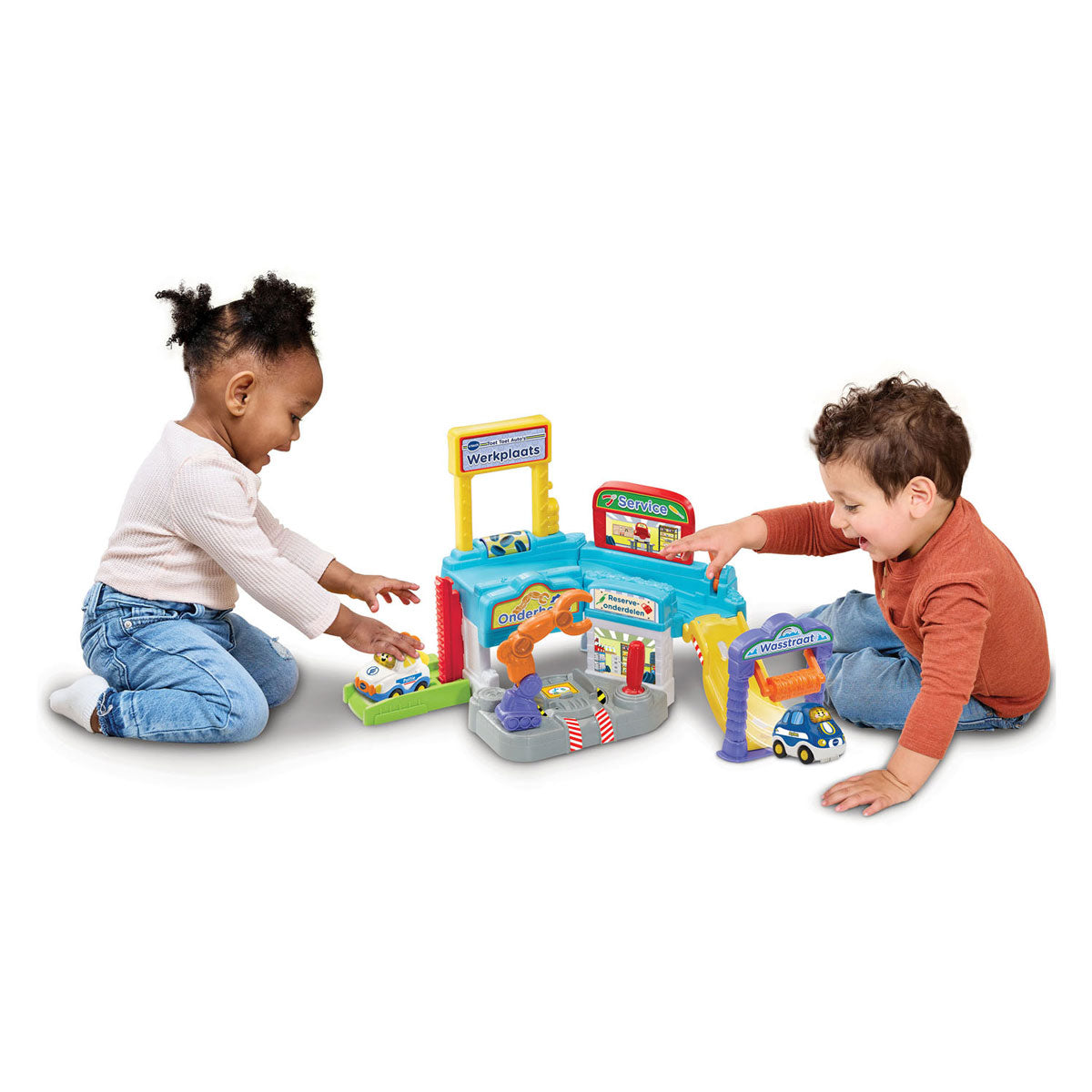 Vtech Toot Toot Cars – Werkstatt – interaktives Spielzeug – einschließlich Ayden-Auto – Spielzeug ab 1 Jahr