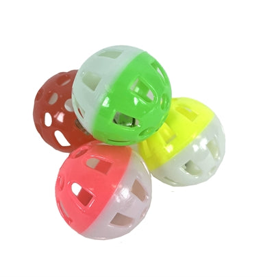Zolux Katzenspielzeugball mit Glöckchen sortiert
