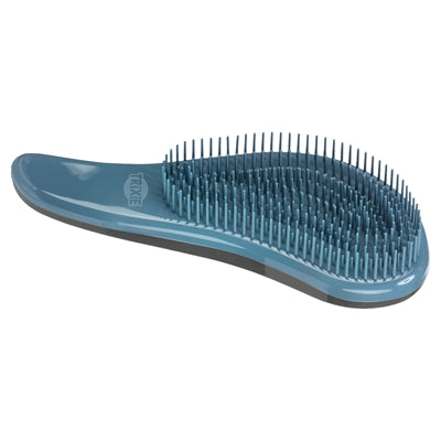 Trixie weicher Pinsel blau