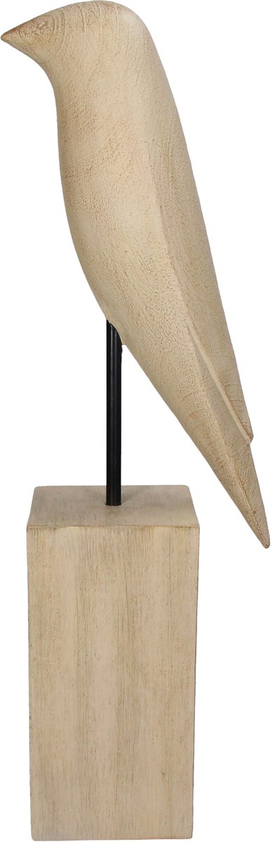 Hd collection ornament vogel polyresin 12,5x8,7x44cm