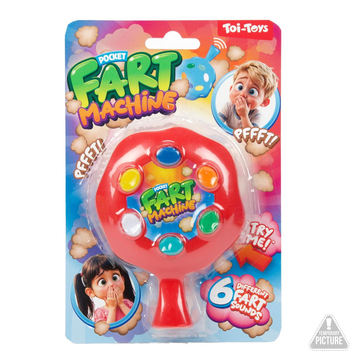 Toi-toys lustige Furzmaschine mit Sound 11cm
