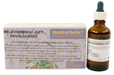 Welt der Kräuter Fytotherapie unzureichende Milchbildung -Gift