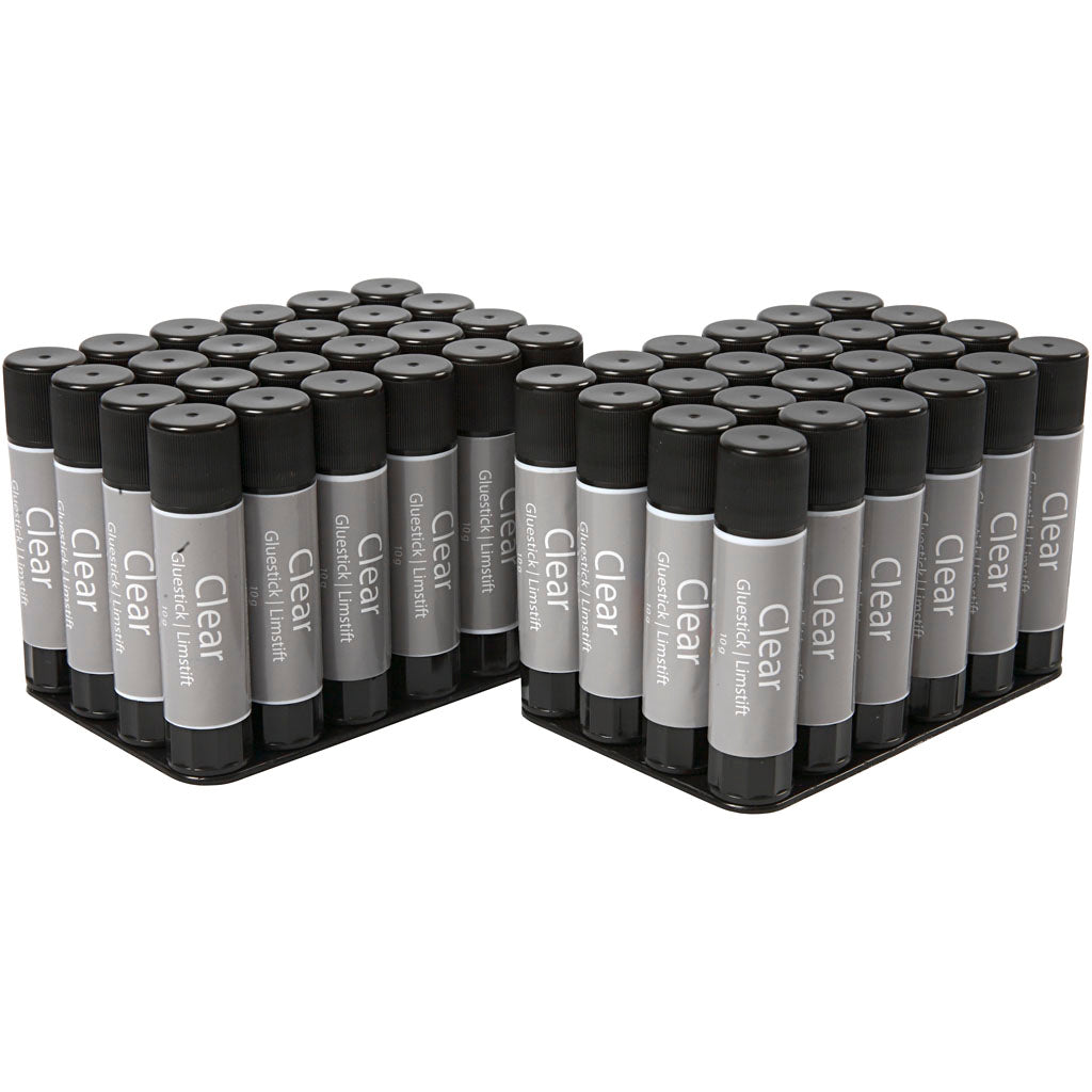 Creativ Company Transparent Leim Marker Runde, 48st.