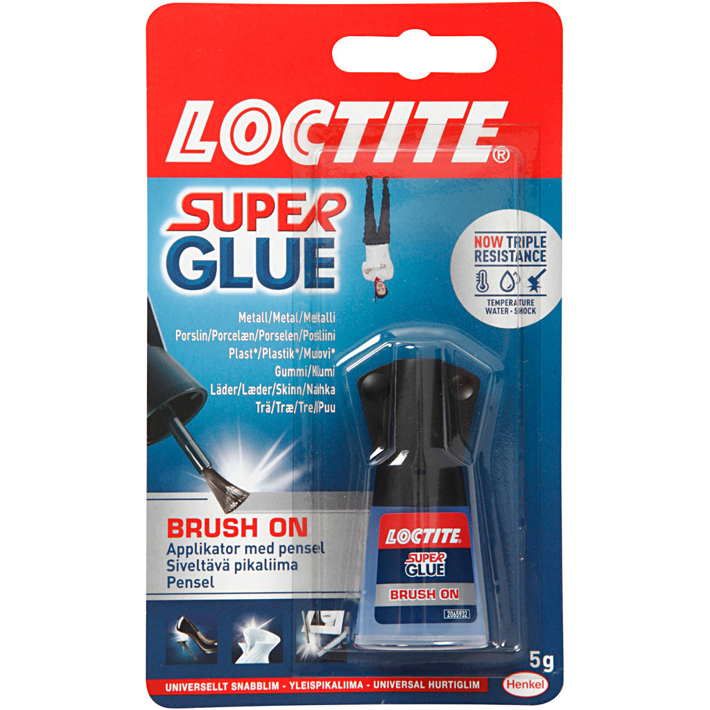 Loctite Super Sekundenkleber zum Auftragen, 5 g, 1 Stück
