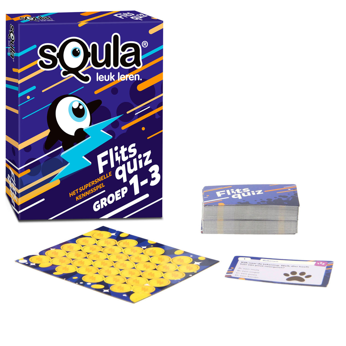 Identitätsspiele Squa Flash Quiz – Gruppe 1 2 3