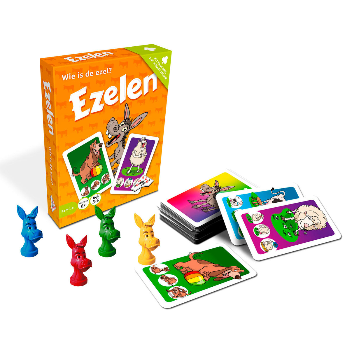 Identitätsspiele Esel-Kartenspiel