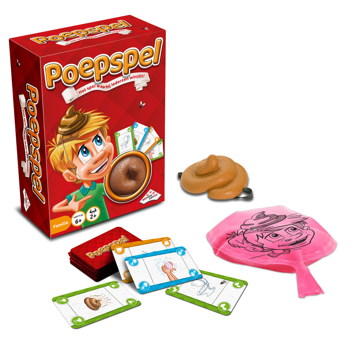 Identitätsspiele Kotspiel – ab 6 Jahren – Partyspiel