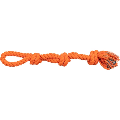 Trixie Wurfseide-Seil 3-Knoten orange
